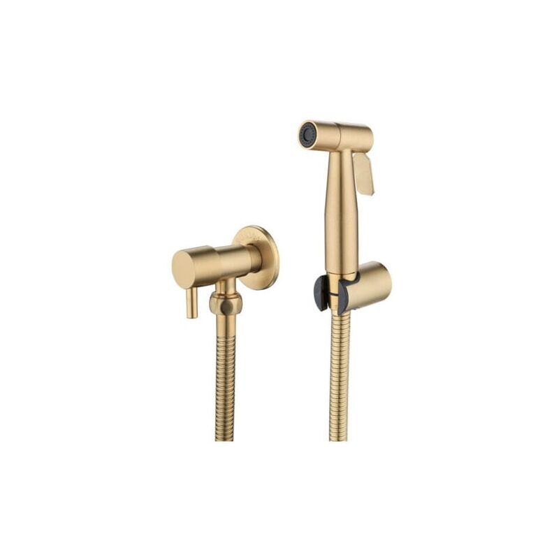 foto del prodotto snq spruzzatore per bidet in acciaio inossidabile, kit spruzzatore per bidet, spruzzatore per rubinetto oro 