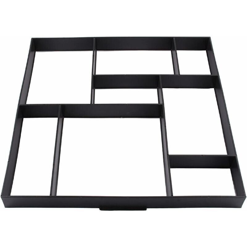 foto del prodotto snq stampo per pavimentazione in plastica da 60 x 50 cm stampi per calcestruzzo medio pietre per gradini stampo per vialetto da giardino stampo per