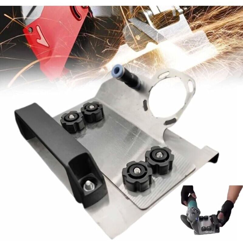 foto del prodotto snq support de meuleuse d angle pour coupe de chanfrein 45 de carrelage, support de meuleuse d angle r glable, support de coupe sp cial,
