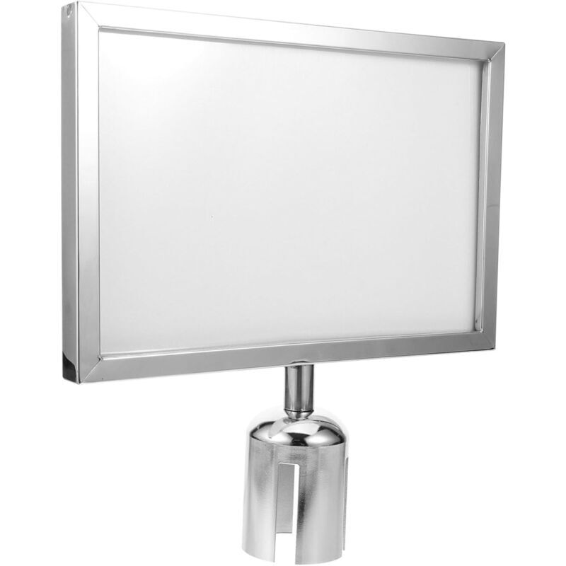 foto del prodotto snq support de panneau de colonne a4, support de panneau double face, support de panneau de menu, accessoires une image, support de panneau