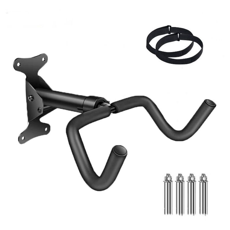 foto del prodotto snq support mural pour v lo, support de v lo pour, support de v lo, angle et distance du mur r glables, capacit portante 50 kg, extensible 10 cm,