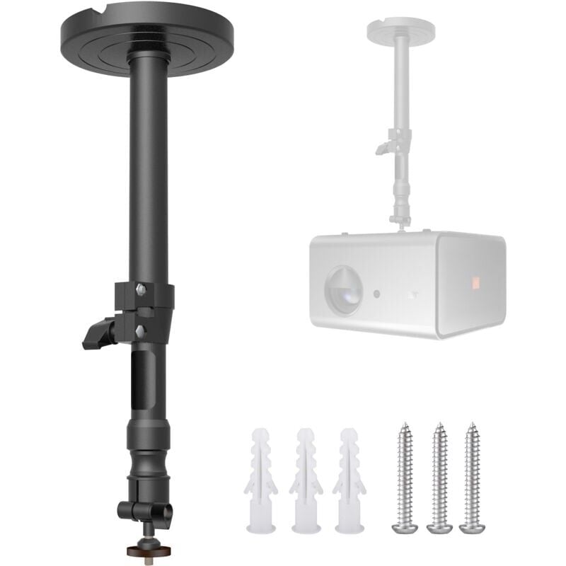 foto del prodotto snq support mural universel pour projecteur, mini support mural pour projecteur, petit support de projecteur pour projecteurs cctv dvr cam ra avec