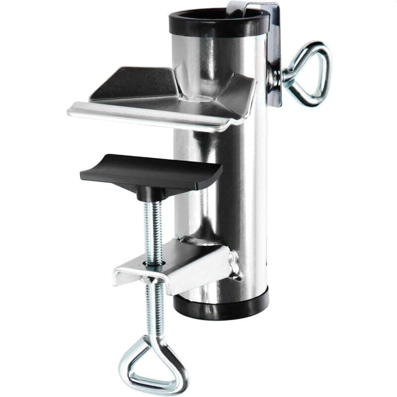 foto del prodotto snq supporto per ombrellone in metallo supporto per ombrellone per balcone, terrazza o tavolo supporto per ombrellone da balcone xl 25 38mm