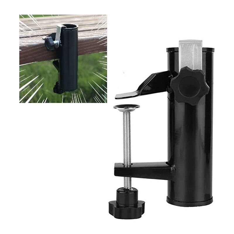 foto del prodotto snq supporto per ombrellone ringhiera per balcone supporto per ombrellone supporto per morsetto per balcone per tavolo accessori per ombrellone
