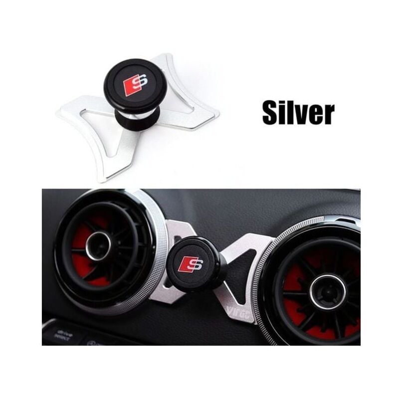 foto del prodotto snq supporto per telefono da auto per audi a3 s3 rs3 8v, supporto per bocchetta dell aria girevole a 360 , supporto magnetico per gps, accessori