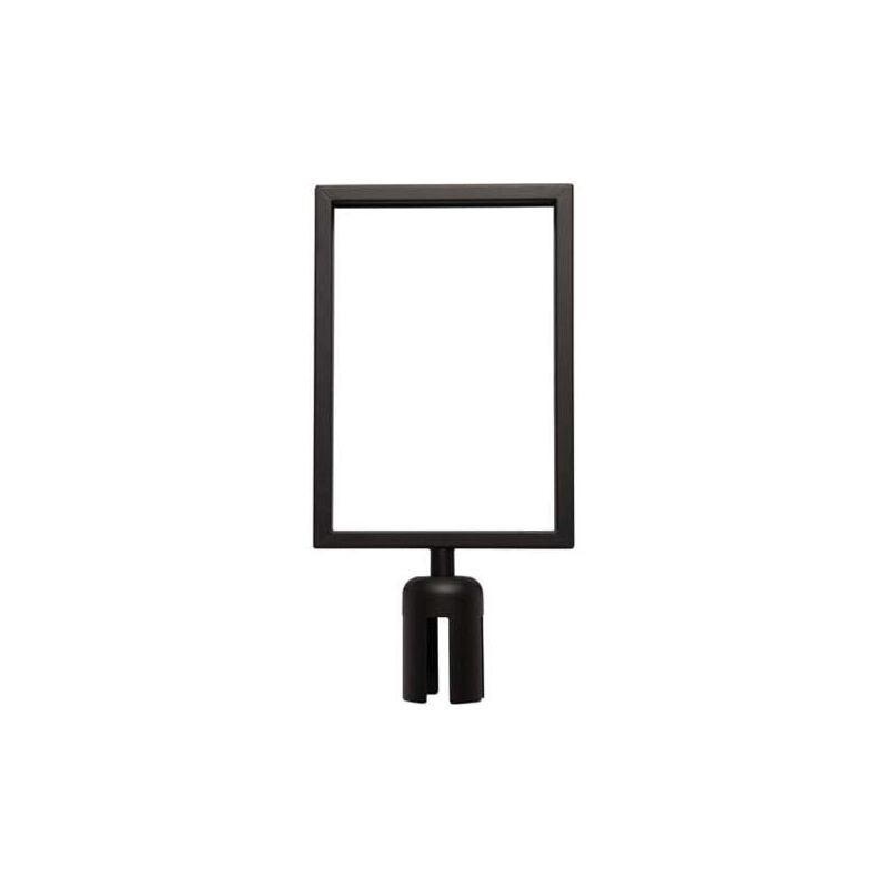 foto del prodotto snq tableau d affichage a4, vertical, avec sangle, noir, a4 vertical