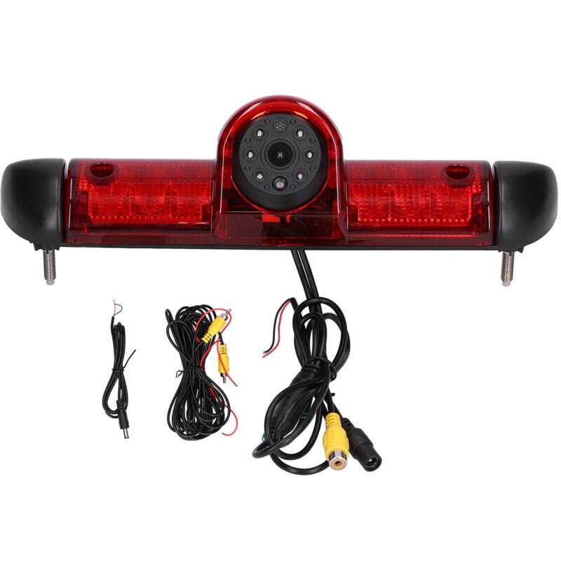 foto del prodotto snq telecamera per la visione posteriore dell auto 170 hd led visione notturna luce freno montata sostituzione per fiat ducato