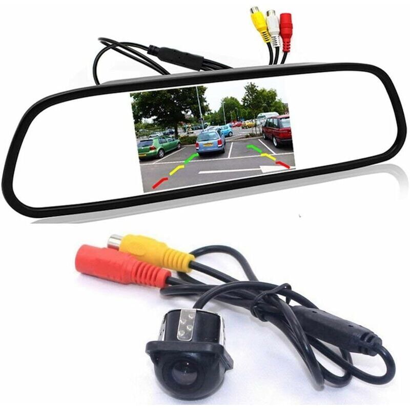 foto del prodotto snq telecamera posteriore con sistema di telecamere di parcheggio da 4,3 per sistema di telecamere posteriori con monitor di retromarcia tft lcd