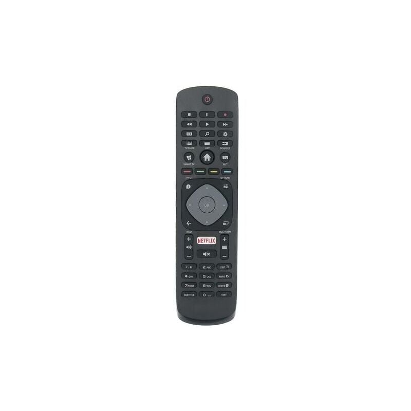 foto del prodotto snq telecomando sostitutivo per philips 4k uhd hdr ambilight smart tv 43pus6262 49pus6262 50pus6262 55pus6262 65pus6262