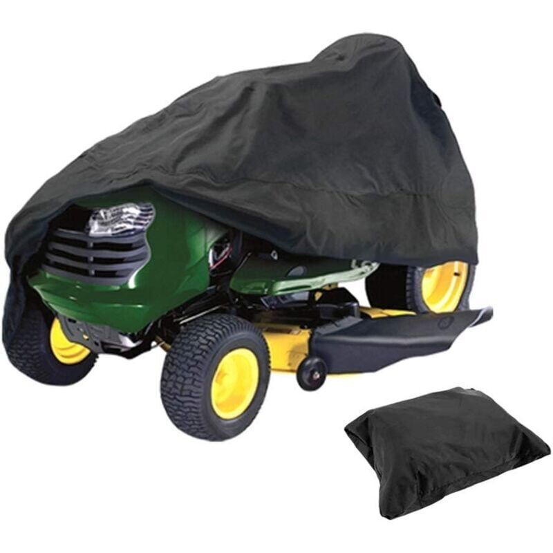 foto del prodotto snq telo copri tosaerba impermeabile con protezione uv per trattorino da giardino m 177 x 110 x 110 cm ., 