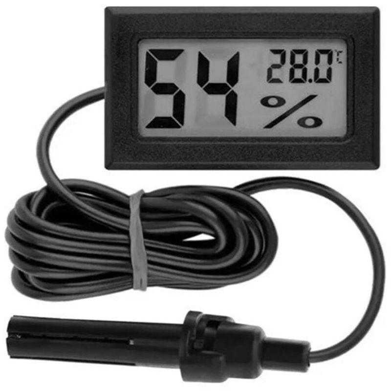 foto del prodotto snq termometro digitale igrometro mini misuratore elettronico di temperatura e umidit per interni ed esterni con sonda