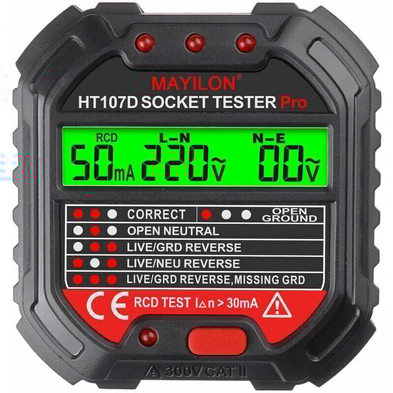 foto del prodotto snq tester del filo di terra per il test della corsa, fase della corsa regolazione ue ht107d dpzo