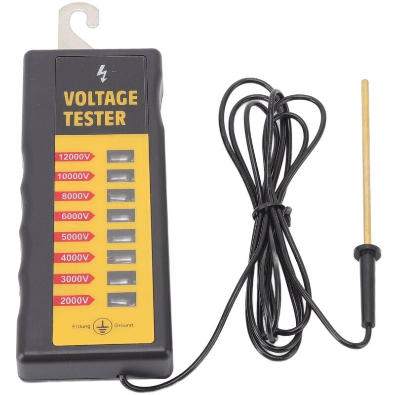 foto del prodotto snq tester di tensione , tester per recinzione elettrica da 12 kv, tester di tensione per recinzione elettrica senza contatto, impermeabile, facile