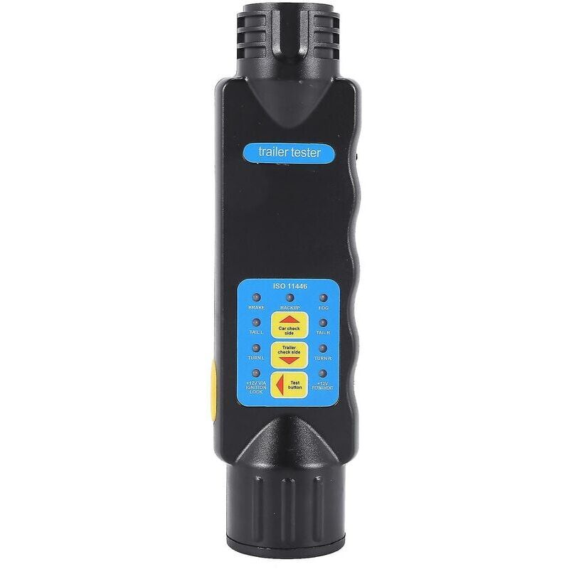 foto del prodotto snq tester per rimorchio spina per rimorchio a 13 pin tester per illuminazione del rimorchio a 12 v per camion, roulotte, camper, barche, sentieri
