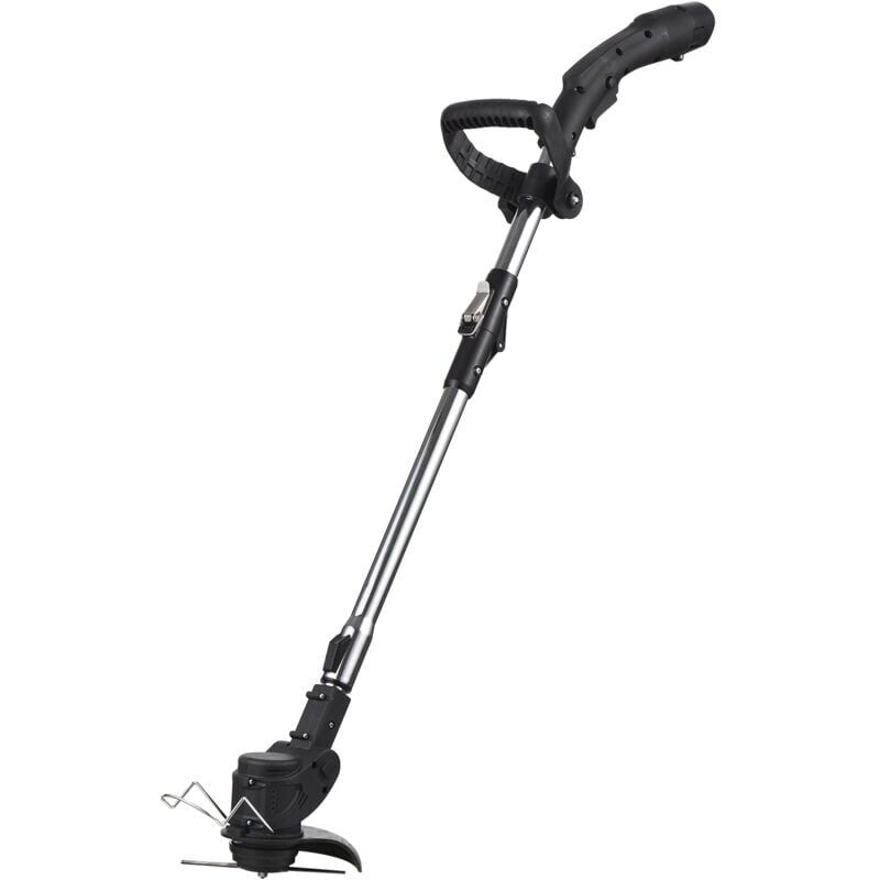 foto del prodotto snq tosaerba a batteria 12v, leggero, altezza regolabile, lame in metallo, per giardino e patio, rifinitura arbusti, taglio erba