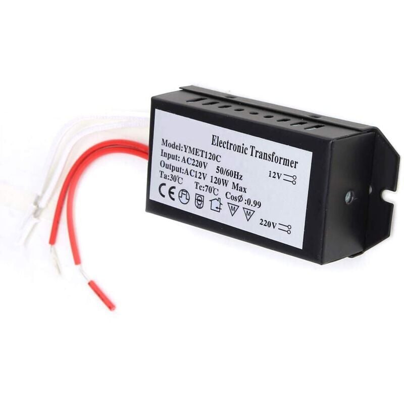 foto del prodotto snq trasformatore elettronico da 220 v a 12 v, alimentatore 12 v 10 a, convertitore di tensione di alimentazione 12 v, driver di potenza