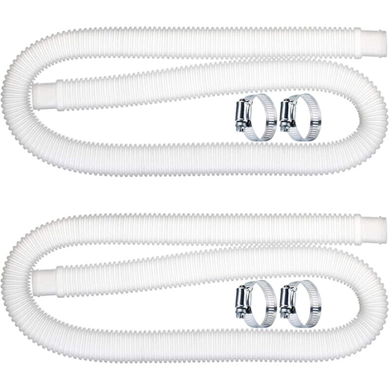 foto del prodotto snq tubi di ricambio per piscina da 32 mm, tubo per piscina, tubo di ricambio per pompa filtro piscina 1,5 m per intex 300 330 530 1000 gph