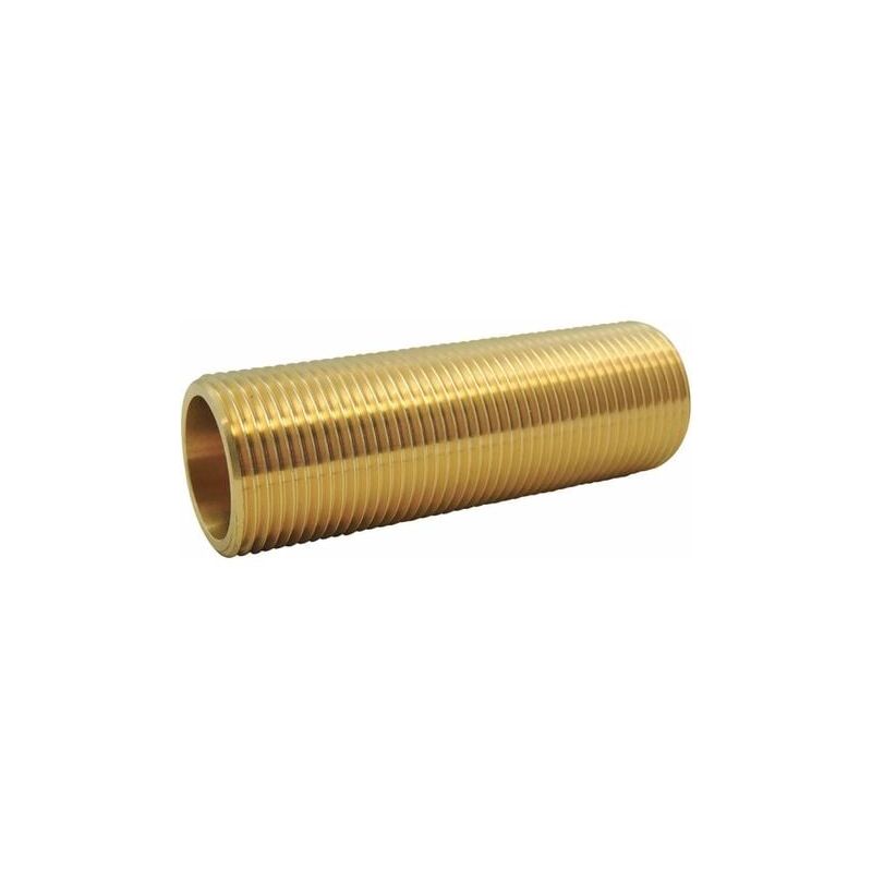 foto del prodotto snq tubo filettato in ottone 3 4 x lunghezza 100mm 1 pz 