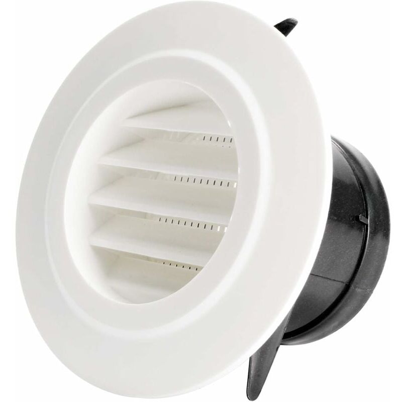 foto del prodotto snq uscita di ventilazione da 125 mm con griglia di protezione abs 125mm 