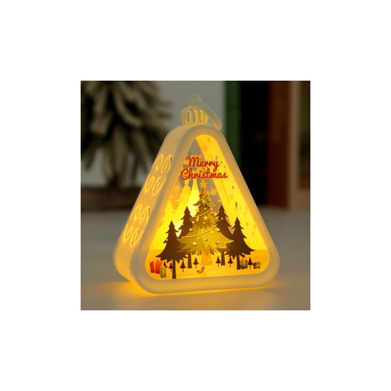 foto del prodotto snq veilleuse de d coration de no l r tro, cadeau lumineux, accessoires d affichage de bureau, lumi re d ambiance arbre de no l 