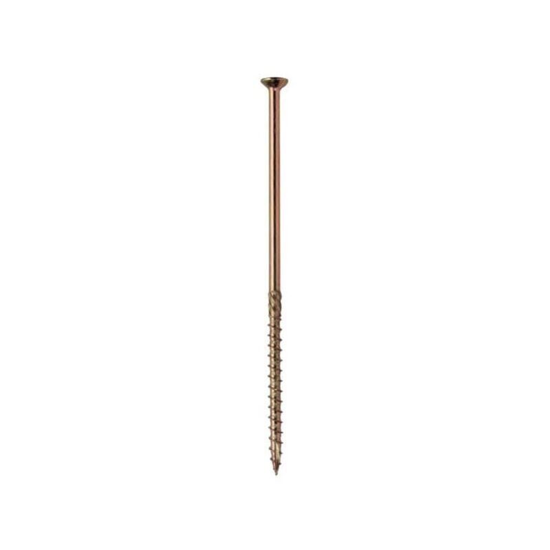 foto del prodotto snq viti per telaio testa svasata bicromata zincata 6x150 scatola da 100 pezzi