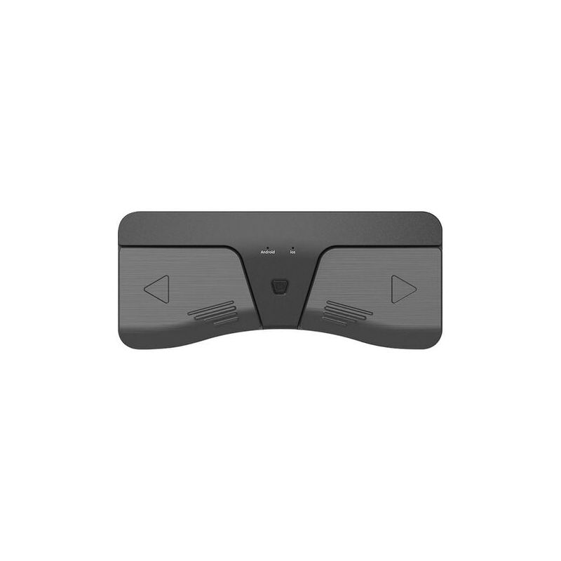 foto del prodotto snq voltapagina compatibile con bluetooth, controllo wireless intelligente, pedale abs, musica 1 pezzo nero 