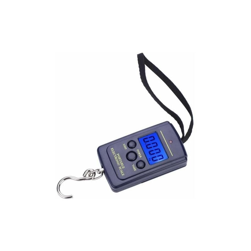 foto del prodotto snq weiheng wh a01l 40kg bilancia da pesca elettronica digitale portatile bilancia tascabile sospesa con gancio strumento di ricambio per bagagli