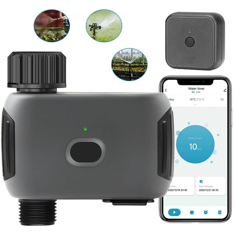 foto del prodotto snq wifi smart valve ritardo pioggia programmazione usa uk con gateway