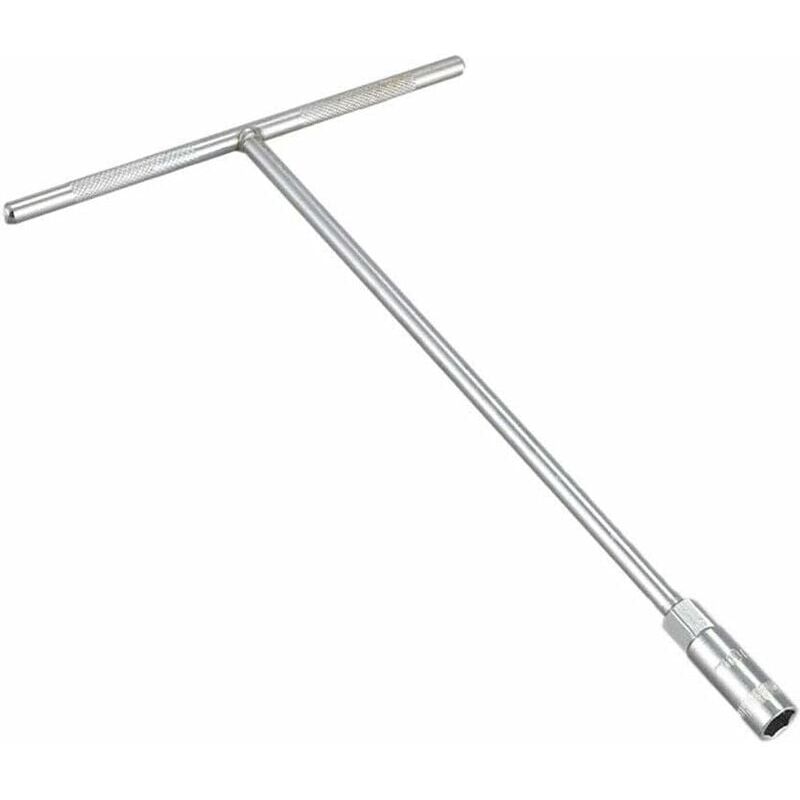 foto del prodotto snq x chiave a bussola lunga senrise da 13 mm, esagonale a forma di t, argento