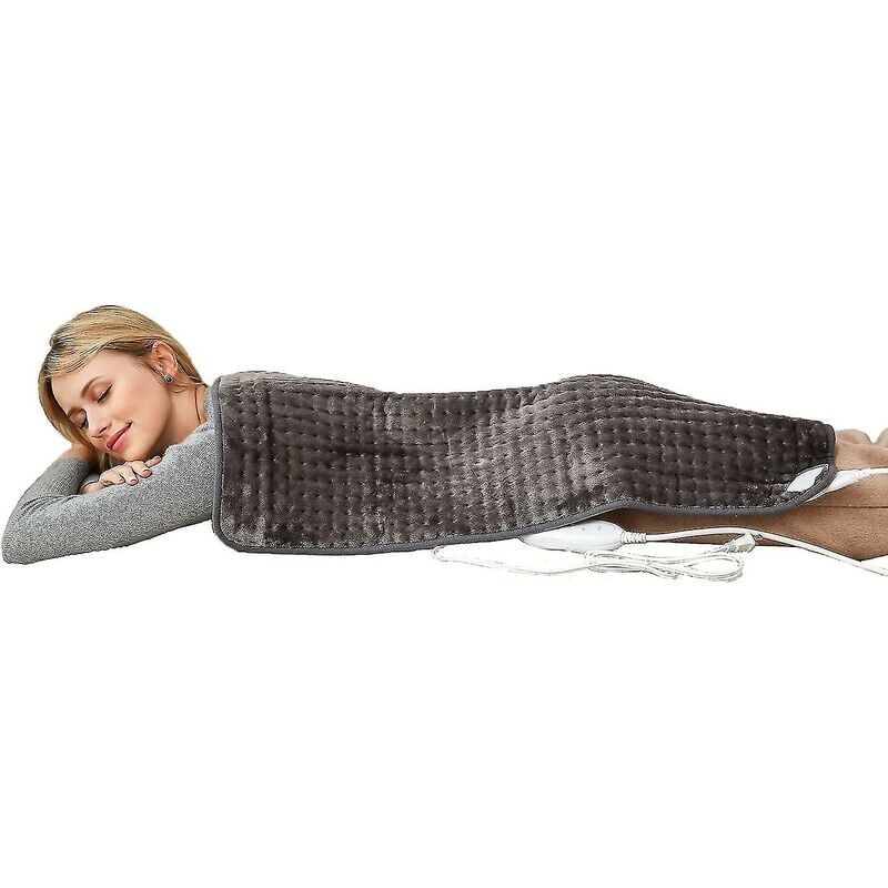 foto del prodotto snq xxxxl king size 45 cm x 85 cm cuscinetto riscaldante con tecnologia di riscaldamento rapido e 6 impostazioni di temperatura, cuscinetto