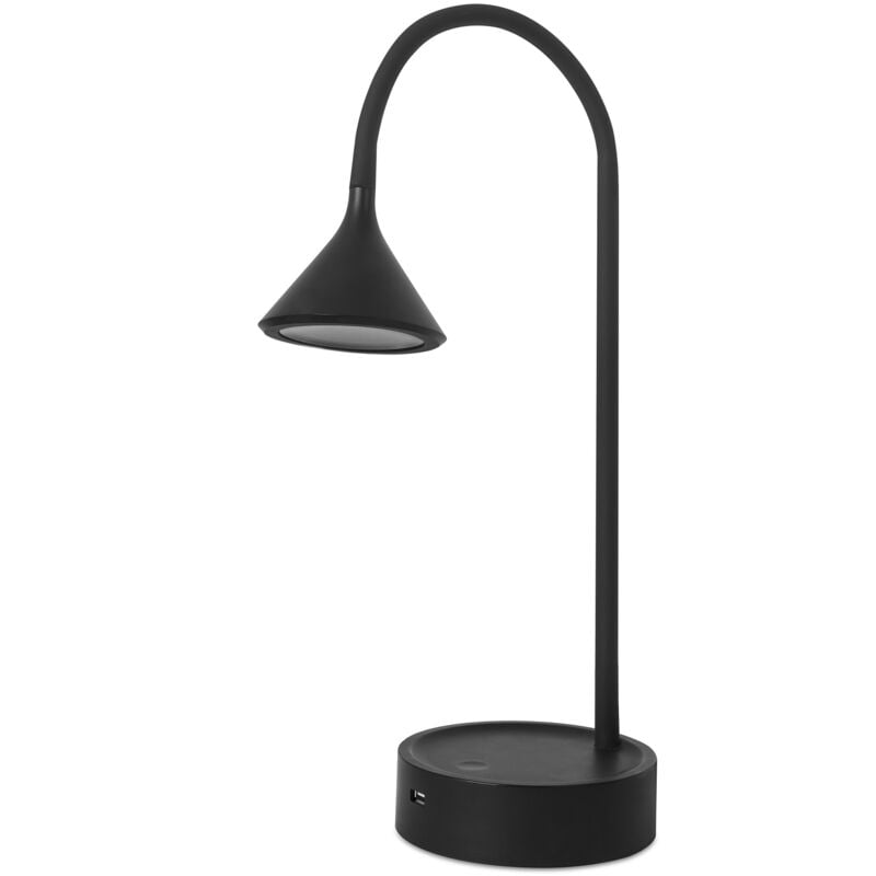foto del prodotto sobremesa ip20 ding led 4,8w 3000k negro 326lm