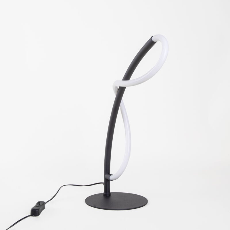foto del prodotto sobremesa tress led 6.5w blanco neutro 4000k negro para interior de mesa en oficina, dormitorio, sal n