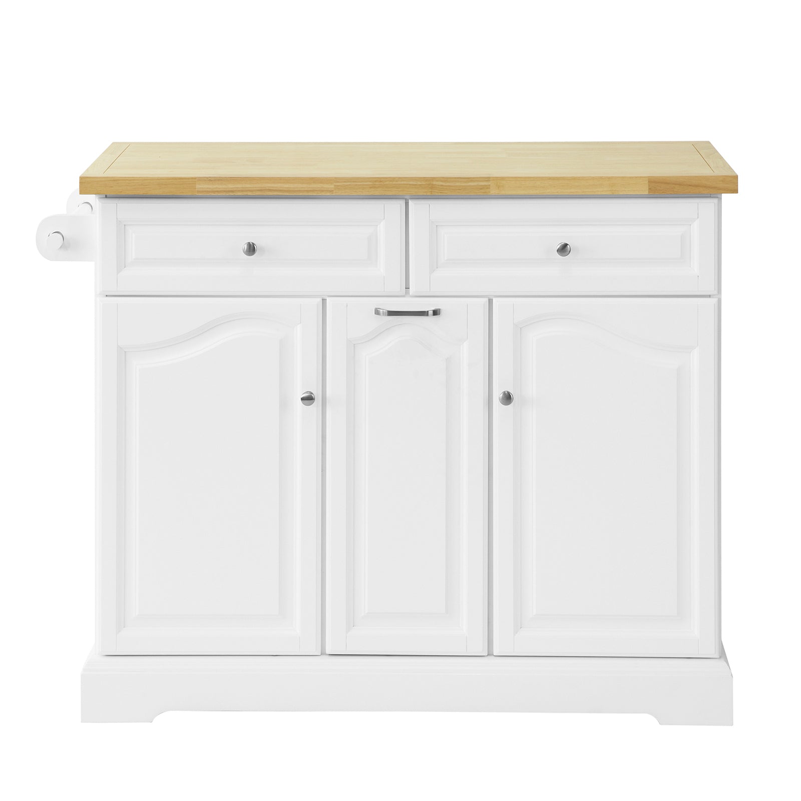 foto del prodotto sobuy carrello da cucina con cassetti cucina mobile credenza con ruote 115 x46 x90 cm fkw100 wn