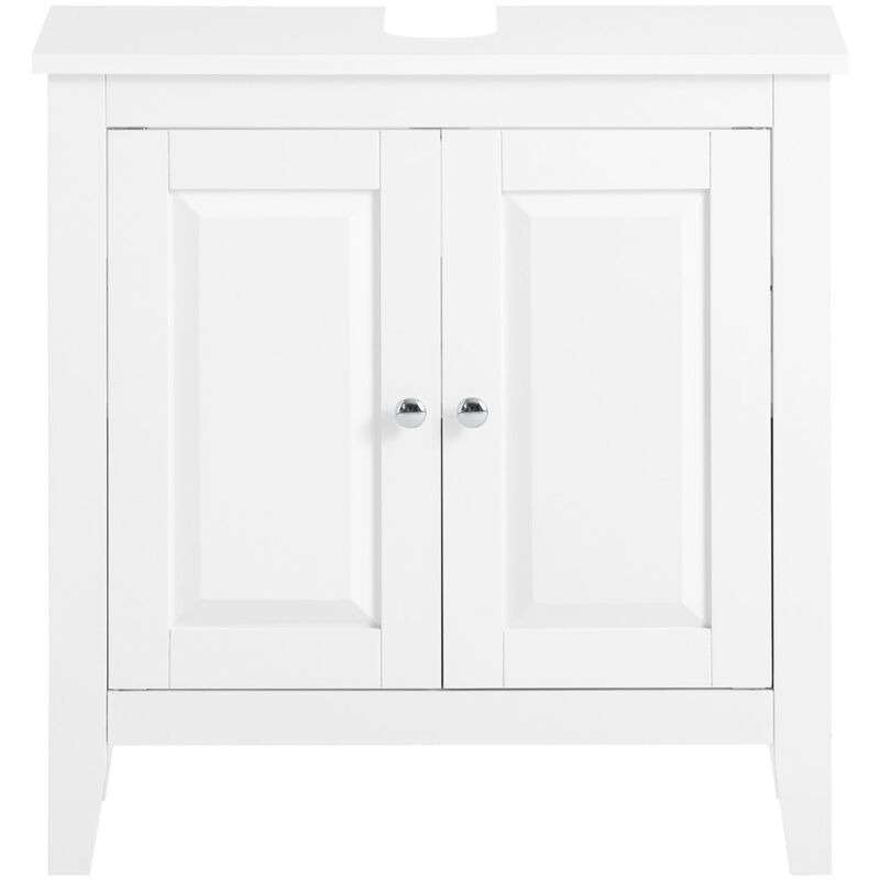 foto del prodotto sobuy mobiletto bagno colonna bagno cassettiera bagno bianco con cassetti frg202 w