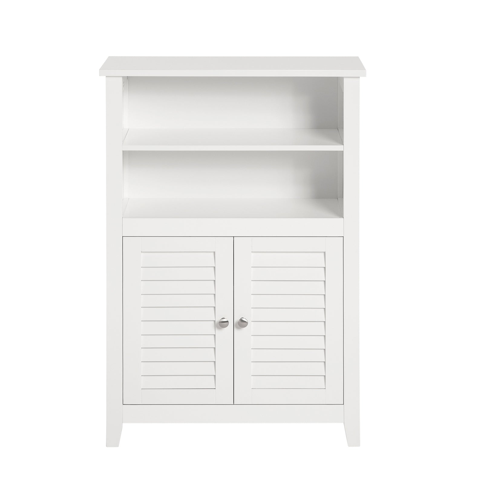 foto del prodotto sobuy mobiletto da bagno salvaspazio armadietto in legno bianco l60p26a90 cm, bzr13 w
