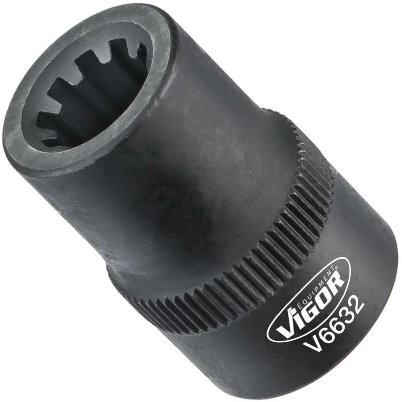 foto del prodotto socket v6632 attacco quadro, cavo, 3 8 di pollice 10 mm profilo scanalato size 9 mm