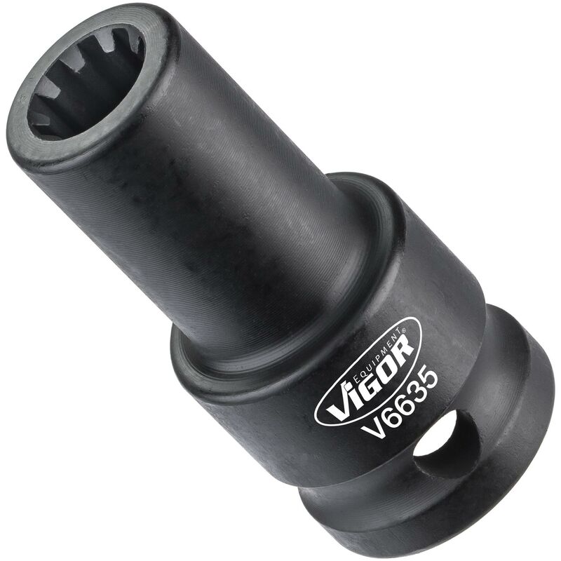 foto del prodotto socket v6635 attacco quadro, cavo, 1 2 di pollice 12,5 mm profilo scanalato size 11.5 mm