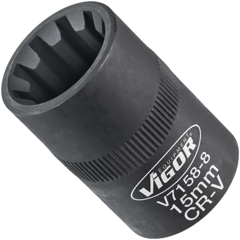 foto del prodotto socket v7158 8 attacco quadro, cavo, 3 8 di pollice 10 mm profilo esagonale interno size 8 mm
