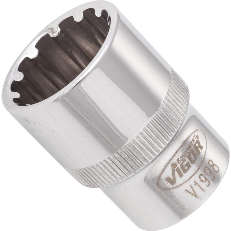 foto del prodotto socket with multi purpose profile v1998 attacco quadro, cavo, 1 2 di pollice 12,5 mm multiprofilo size 20 mm