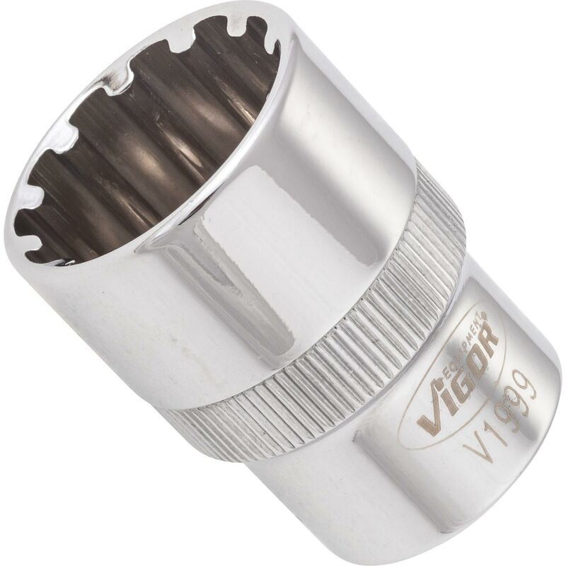 foto del prodotto socket with multi purpose profile v1999 attacco quadro, cavo, 1 2 di pollice 12,5 mm multiprofilo size 21 mm