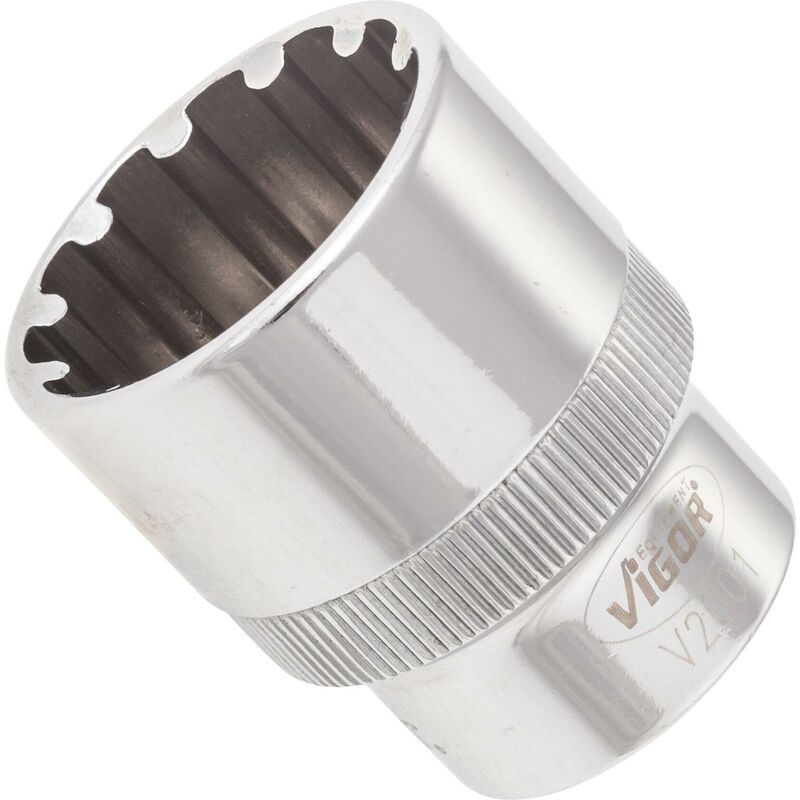 foto del prodotto socket with multi purpose profile v2001 attacco quadro, cavo, 1 2 di pollice 12,5 mm multiprofilo size 24 mm