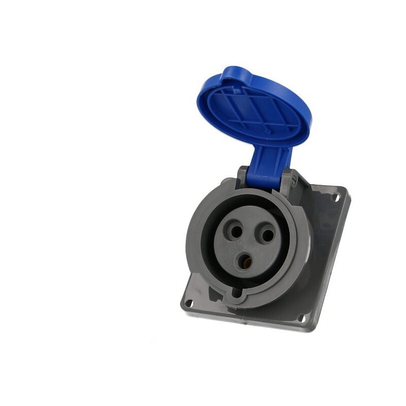 foto del prodotto socle femelle cee monophas , 3 x 32a, inclin 