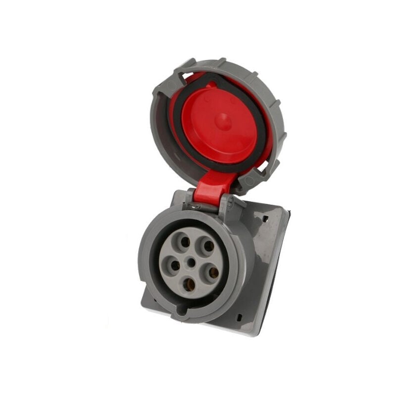 foto del prodotto socle femelle cee triphas , 5 x 63a, inclin ip67