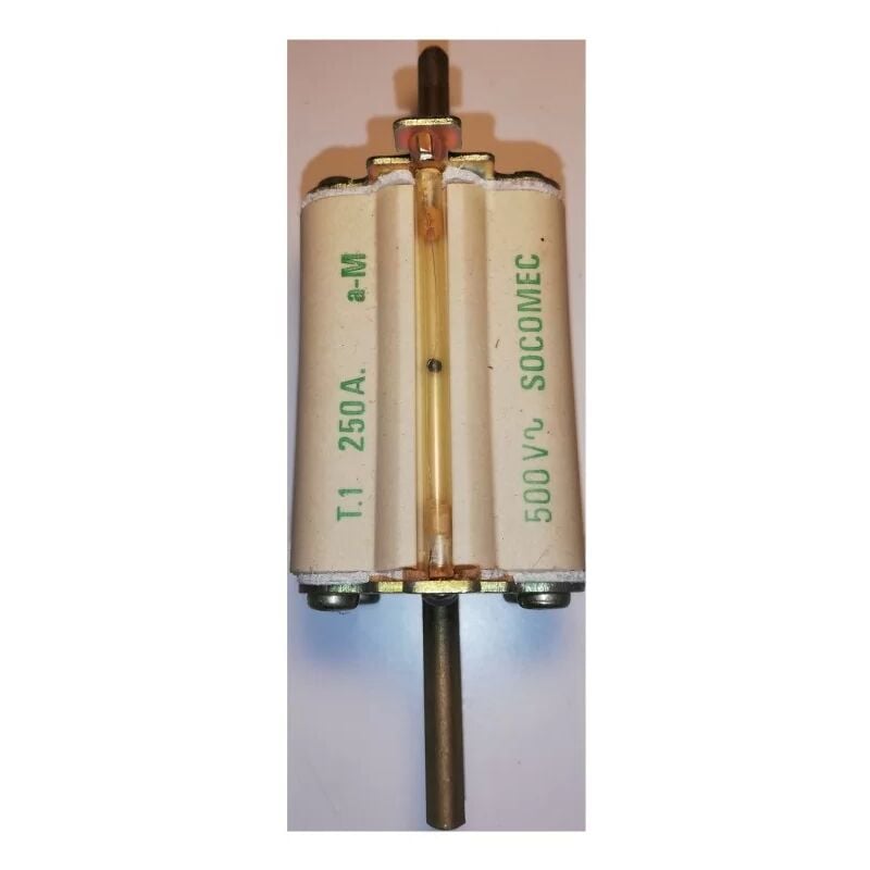 foto del prodotto socomec cartouche couteau type am taille 1 250a 500v