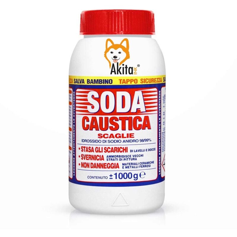 foto del prodotto soda caustica 2 kg scaglie industriali, sgrassante, sturante