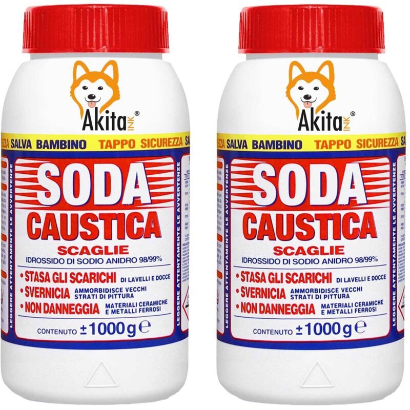 foto del prodotto soda caustica 2 kg scaglie industriali, sgrassante, sturante