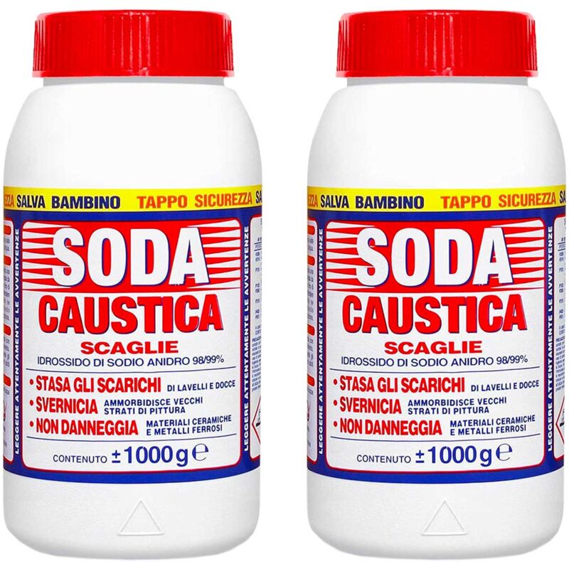 foto del prodotto soda caustica marten 2 kg scaglie per pulizia e scarichi