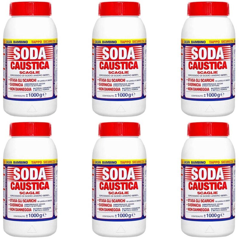 foto del prodotto soda caustica marten 6 kg pulizia e sverniciatura domestica
