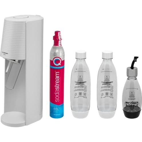 foto del prodotto sodastream terra bianco promo pack con 3 bottiglie