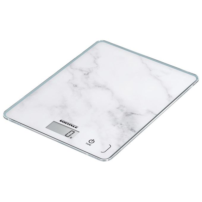 foto del prodotto soehnle 61516 bilancia page compact 300 marble vetro